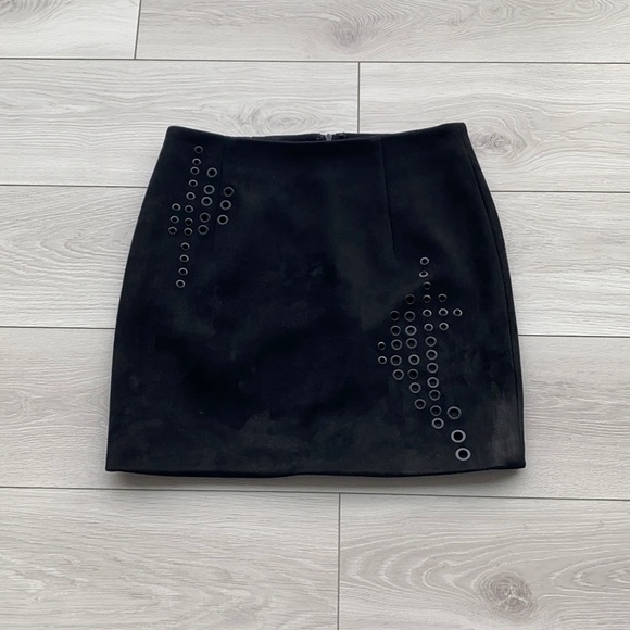 Worn Once, Sheike Australia Suede Skirt - Picture 2 of 6